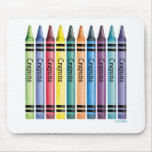 Ten Crayons Mousepad