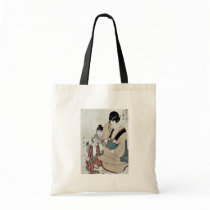 Ten erotic names by Kitagawa, Utamaro Ukiyoe Bag