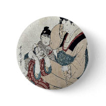 Ten erotic names by Kitagawa, Utamaro Ukiyoe Pins