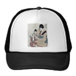 Ten erotic names by Kitagawa, Utamaro Ukiyoe Mesh Hat
