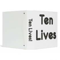 Ten Lives! binders by kyrina Ten Lives! binders