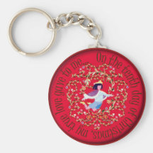 Ten Lords aleaping Keychain