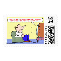 ten o'clock report tv stamps