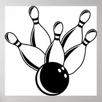 Ten Pin Bowling Print