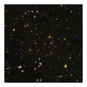 Ten Thousand Colourful Galaxies Poster print