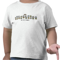 Ten Tiny Zombies Toddler T-Shirt