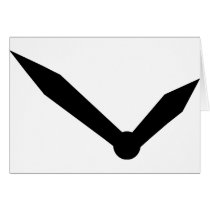 ten to two clock position icon cards