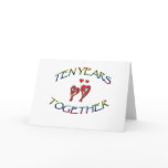 TEN YEARS TOGETHER GREETING CARDS