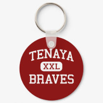 Tenaya - Braves - Middle - Fresno California keychains by customteamsportswear Tenaya - Braves - Middle - Fresno California keychains
