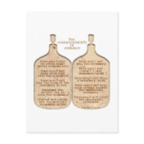 TenCommandments Postcard