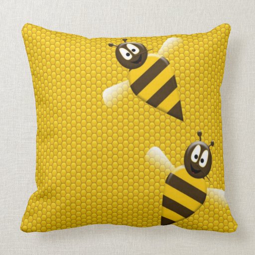 Tender Bees American MoJo Pillows