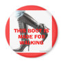 tender_blacka, THIS BOOT IS MADE FOR WALKING Fridge Magnets