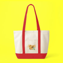 Tender Cartoon Pony and Flower Bag by Lioness_Graphics Tender Cartoon Pony and Flower Bag