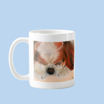 Tender Heart Angel Puppy Mug mugs