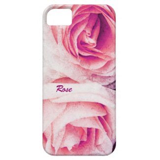 Tender rose petals in purple and pink iPhone 5 covers