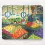 Tending the Produce Mousepad (Pike Place Seattle)