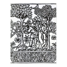 Tending Vines Postcards