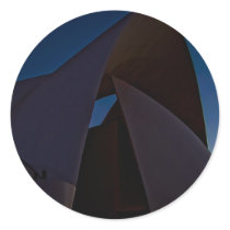 Tenerife audience round sticker