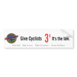Tennessee 3' Law Bumper Sticker