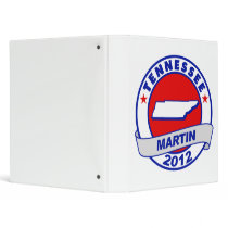 Tennessee Andy Martin Vinyl Binders