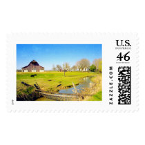 Tennessee Barn and Creek postage