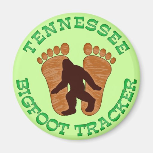 Tennessee Bigfoot Tracker Magnet