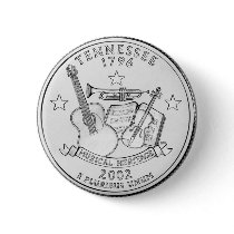 Tennessee buttons by StateQuarters Tennessee buttons