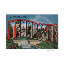 Tennessee (Dam)Large Letter ScenesTennessee Postcard