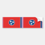 Tennessee Flag Bumper Sticker