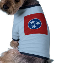 Tennessee Flag pet clothing by usaflags Tennessee Flag pet clothing