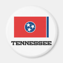 Tennessee Flag Fridge Magnet