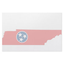Tennessee Flag Map stationery