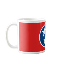 Tennessee Flag Coffee Mugs