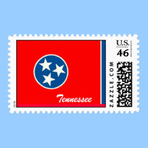 Tennessee Flag Postage postage