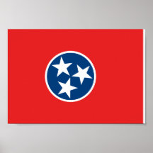 Tennessee Flag Print