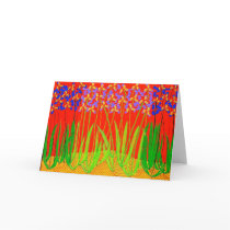 Tennessee Irises at Sunset cards