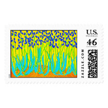 Tennessee Irises postage