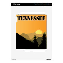 Tennessee Mountains Decal For iPad 3
