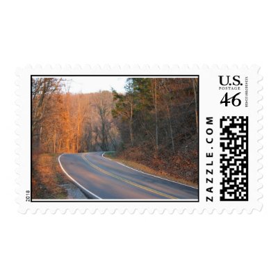 Tennessee Mountains Postage by hammyhamilton