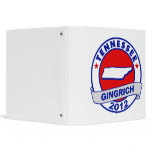 Tennessee Newt Gingrich 3 Ring Binders