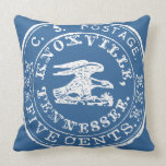 Tennessee Postal Stamp Pillow
