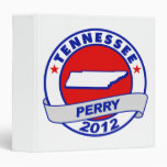 Tennessee Rick Perry 3 Ring Binders