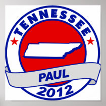 Tennessee Ron Paul Print