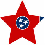 Tennessee Star Acrylic Cut Outs