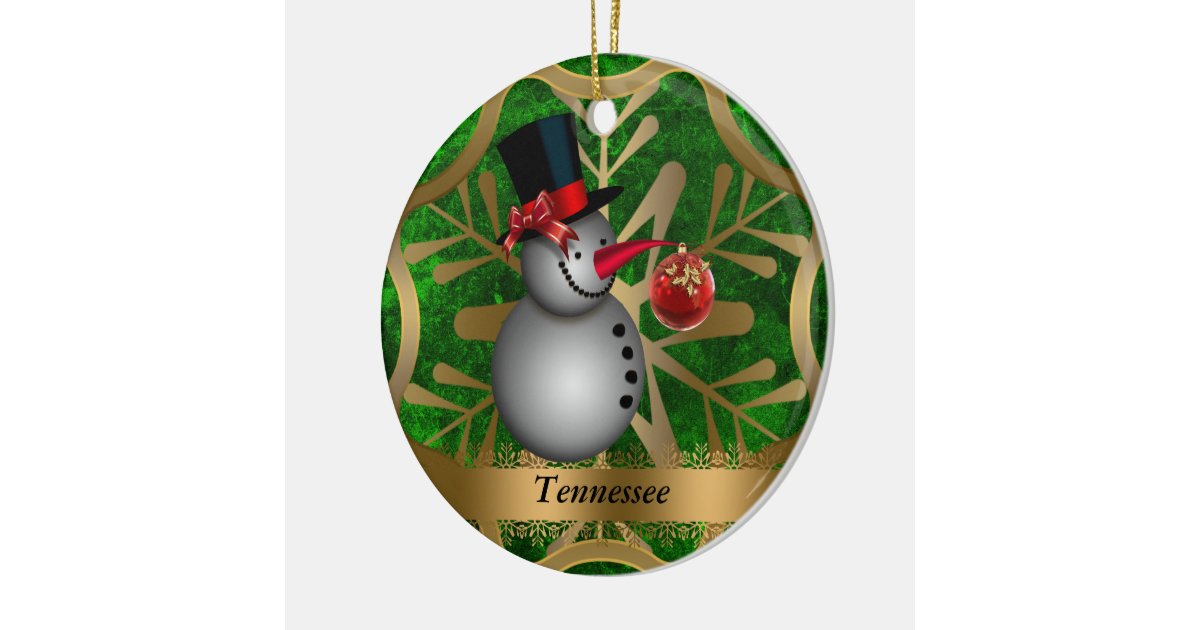 tennessee state christmas ornament zazzle tennessee state christmas ornament zazzle