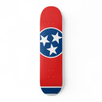 Tennessee State Flag Skateboard by Portraitlady Tennessee State Flag Skateboard