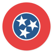 Tennessee State Flag stickers by 1791dotus Tennessee State Flag stickers