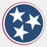 Tennessee State Flag Stickers