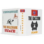TENNESSEE: THE: Raccoon/Bullshark STaTE binders