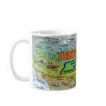 Tennessee USA Map mugs